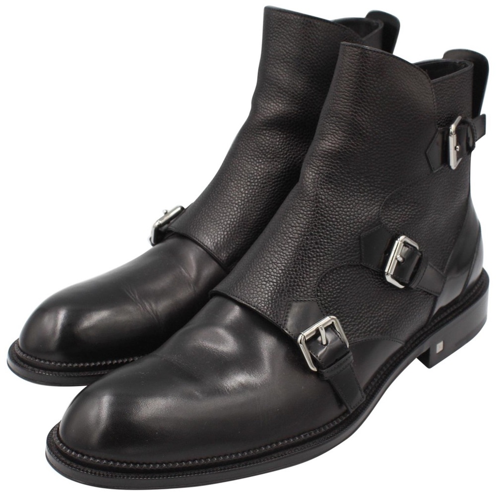 Louis Vuitton men's boots ( little use ) in black leather - size 10 - Picture 6 of 6